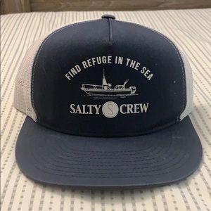Salty crew trucker hat